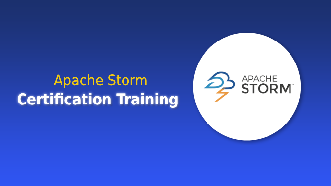 Apache Storm Certification Training