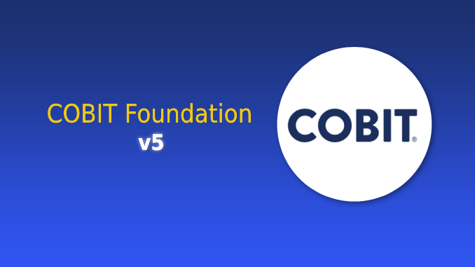 COBIT Foundation v5