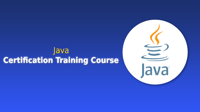 Java Certification Training Course