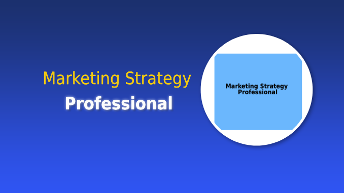 Marketing Strategy Professional