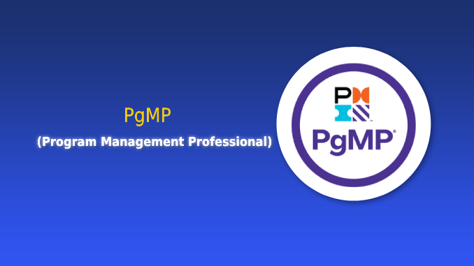 PgMP (Program Management Professional)