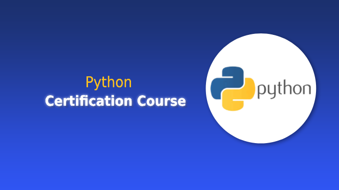 Python Certification Course