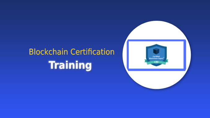 Blockchain Certification Training